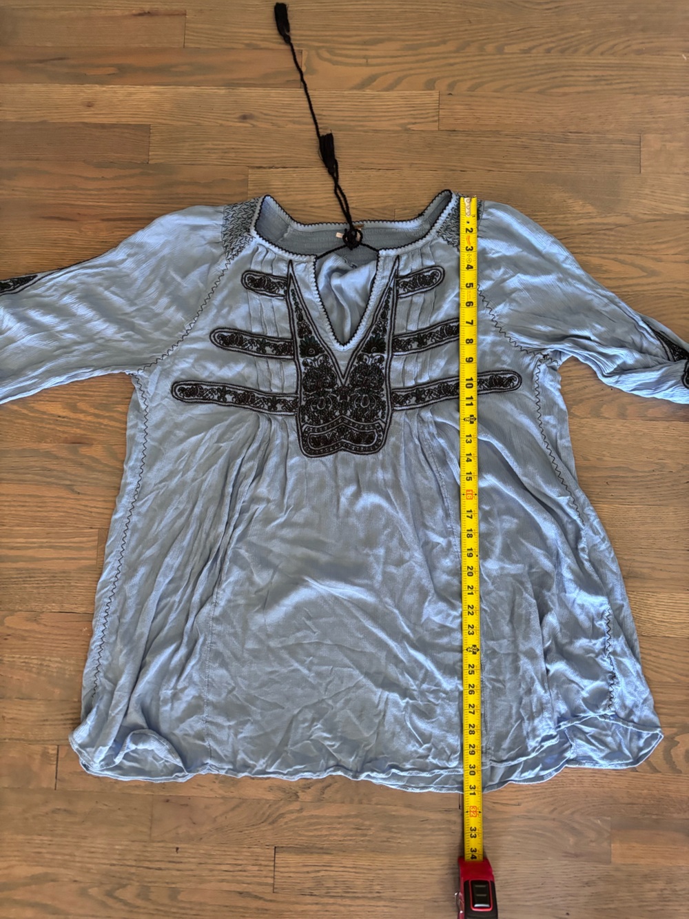 FREE PEOPLE NEW WIND WILLOW MINI DRESS size large - Picture 6 of 7